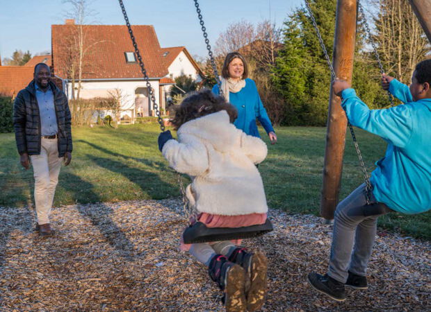 Mit meiner Familie - Barbara Ogbone