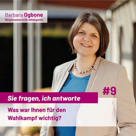 Wie finanzieren Sie Ihren Wahlkampf
